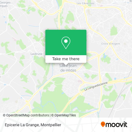 Epicerie La Grange map