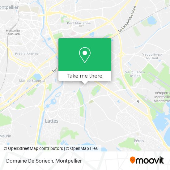 Domaine De Soriech map