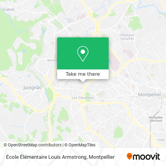École Élémentaire Louis Armstrong map