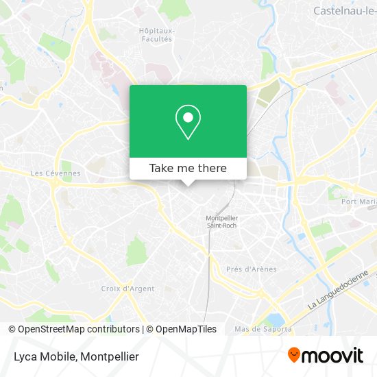 Lyca Mobile map