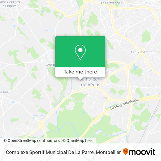 Complexe Sportif Municipal De La Parre map
