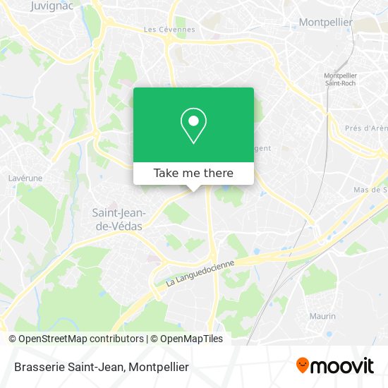 Brasserie Saint-Jean map