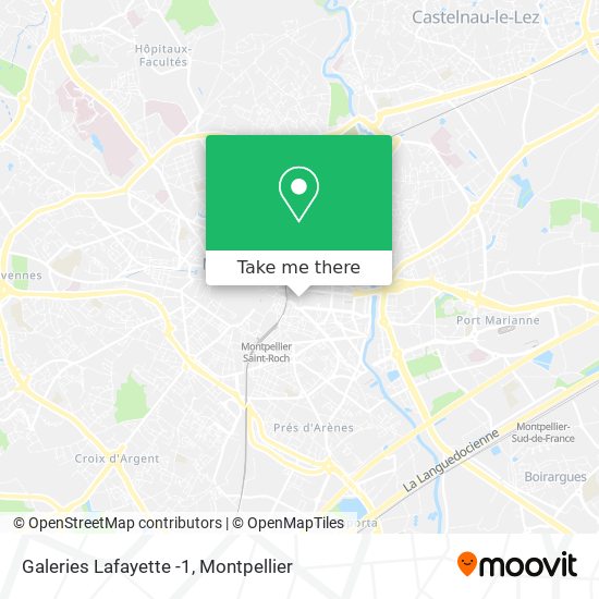 Galeries Lafayette -1 map