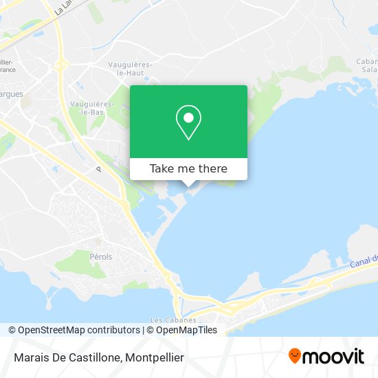 Marais De Castillone map