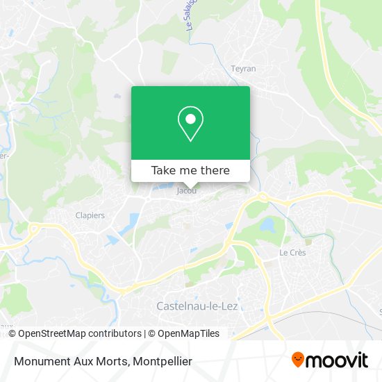 Monument Aux Morts map