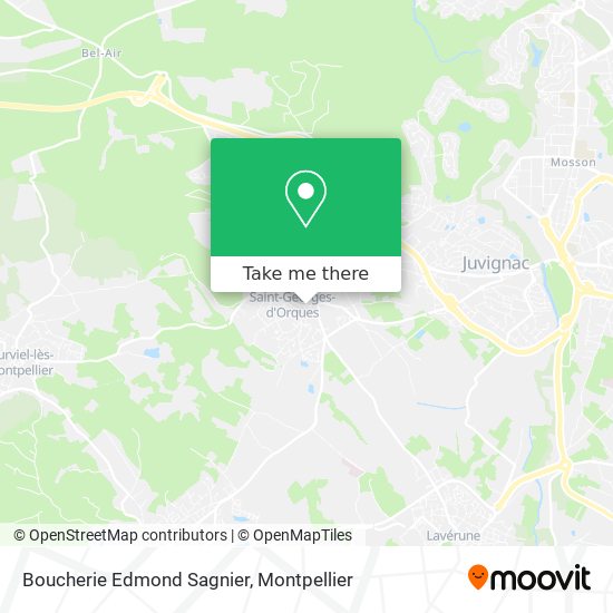 Boucherie Edmond Sagnier map