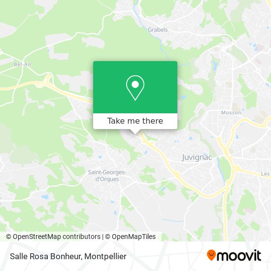 Salle Rosa Bonheur map