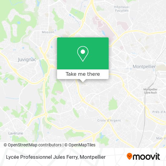 Lycée Professionnel Jules Ferry map