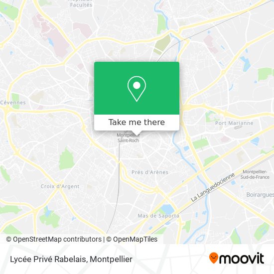 Lycée Privé Rabelais map