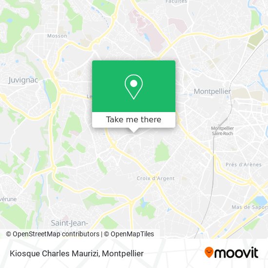 Kiosque Charles Maurizi map