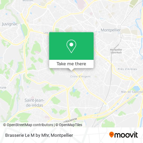Brasserie Le M by Mhr map