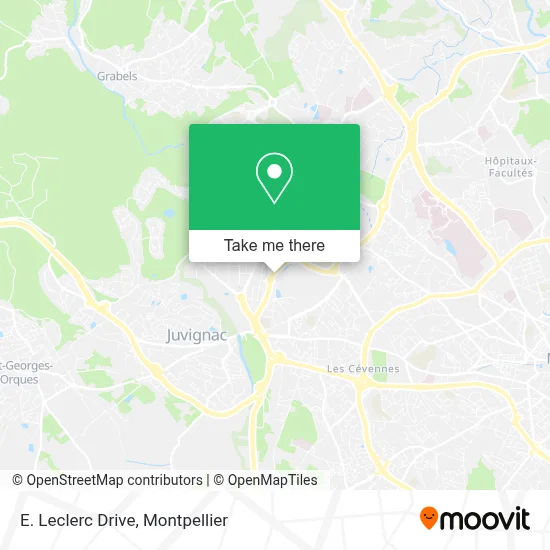 E. Leclerc Drive map