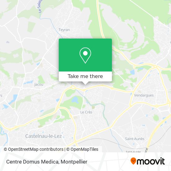 Centre Domus Medica map