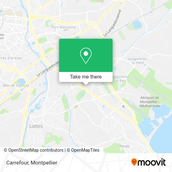 Carrefour map