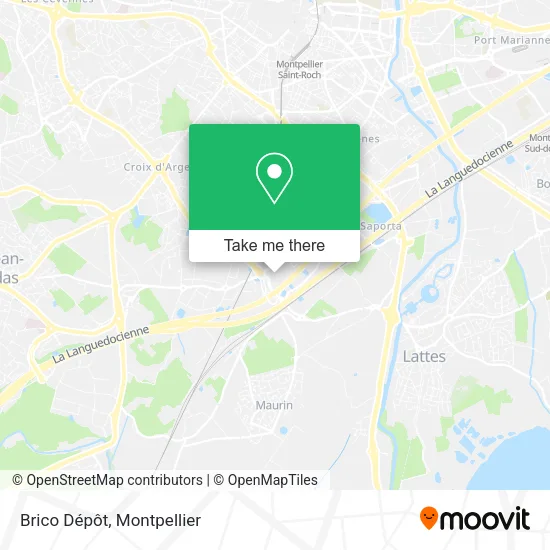 Brico Dépôt map