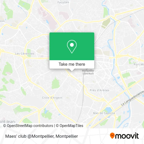 Maes' club @Montpellier map