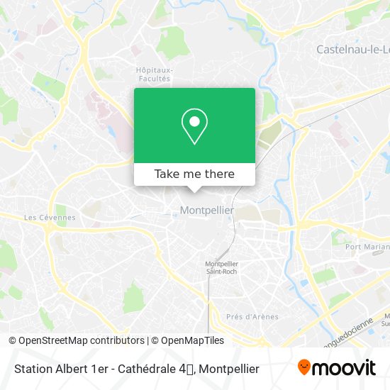 Station Albert 1er - Cathédrale 4️⃣ map