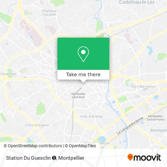 Mapa Station Du Guesclin ➊