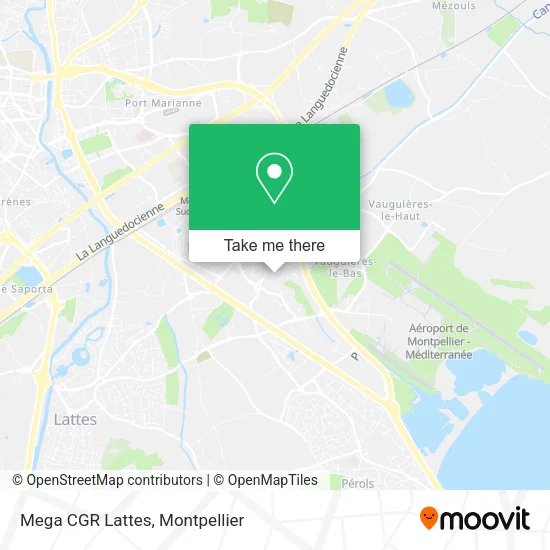 Mega CGR Lattes map