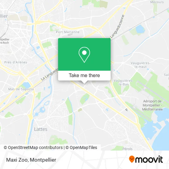 Maxi Zoo map
