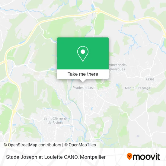 Stade Joseph et Loulette CANO map