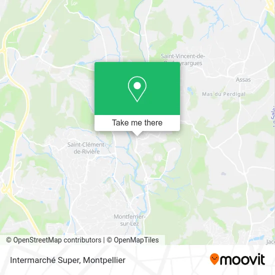 Intermarché Super map