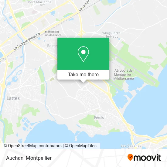 Auchan map