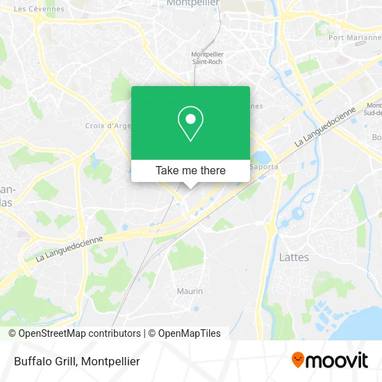 Buffalo Grill map