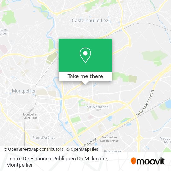 Centre De Finances Publiques Du Millénaire map