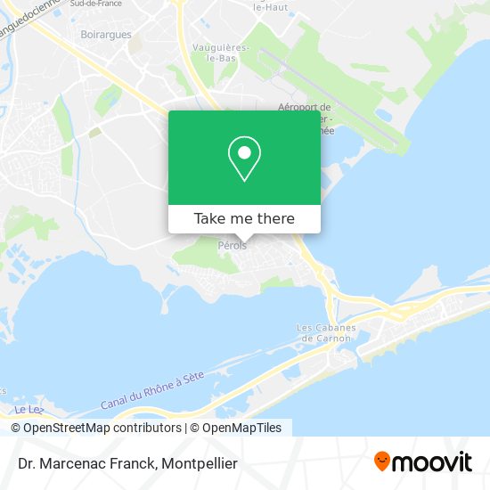 Dr. Marcenac Franck map