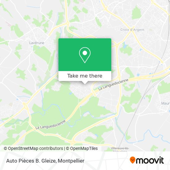Auto Pièces B. Gleize map