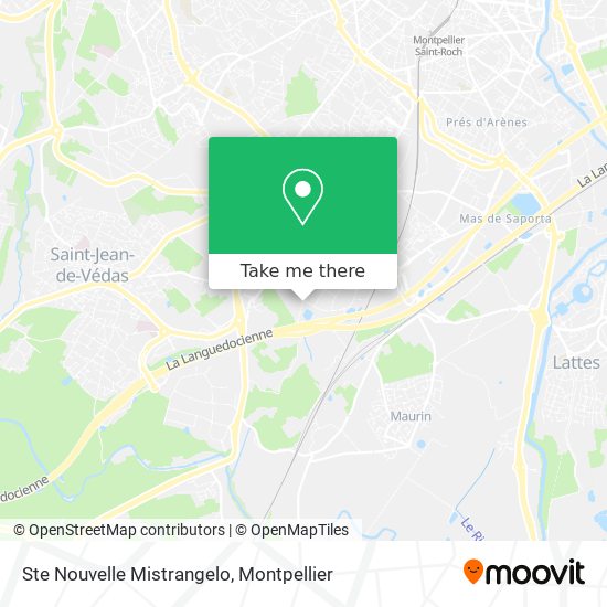 Ste Nouvelle Mistrangelo map