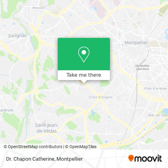 Dr. Chapon Catherine map