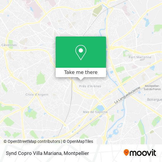Synd Copro Villa Mariana map