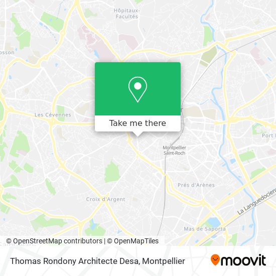 Thomas Rondony Architecte Desa map