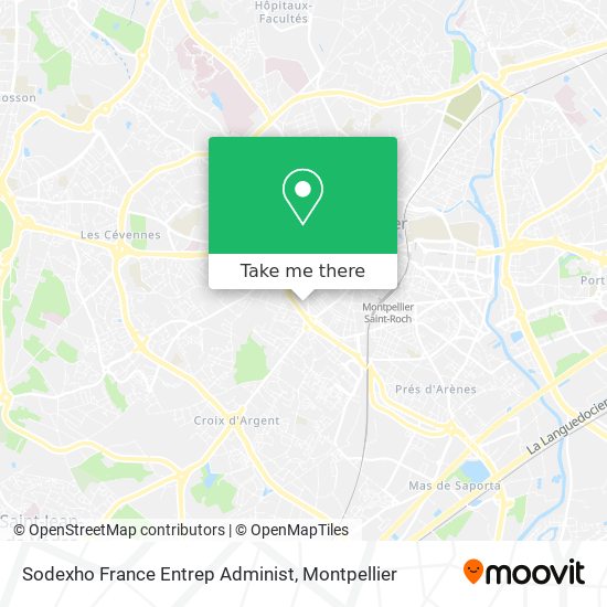 Sodexho France Entrep Administ map