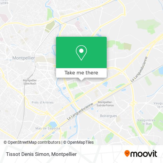 Tissot Denis Simon map