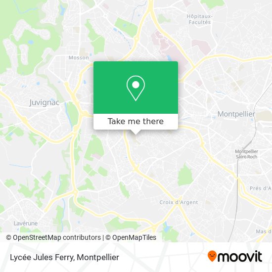 Lycée Jules Ferry map