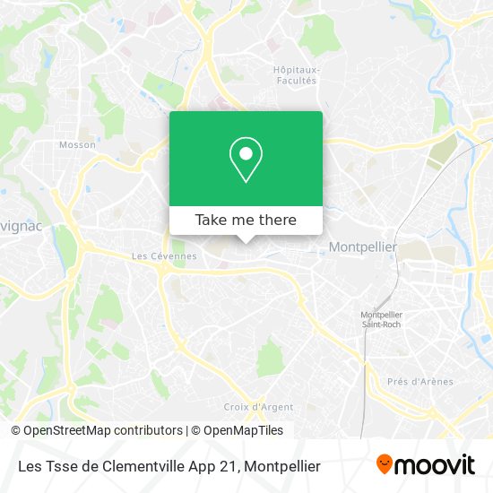 Les Tsse de Clementville App 21 map