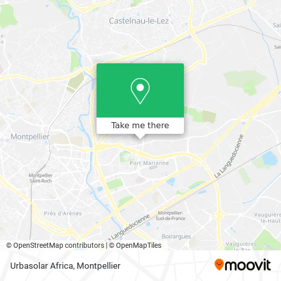 Urbasolar Africa map