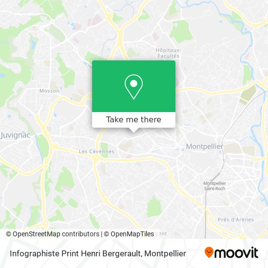 Infographiste Print Henri Bergerault map