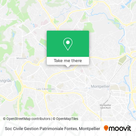 Soc Civile Gestion Patrimoniale Fontes map