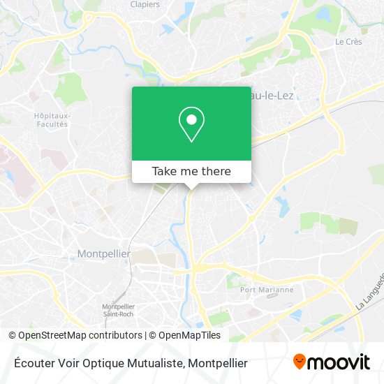 Écouter Voir Optique Mutualiste map