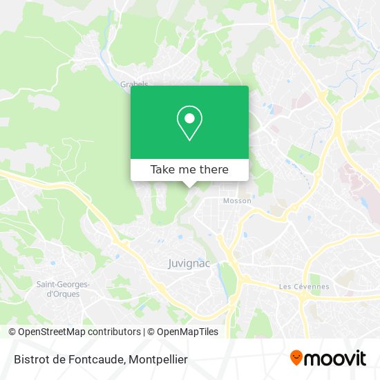 Bistrot de Fontcaude map