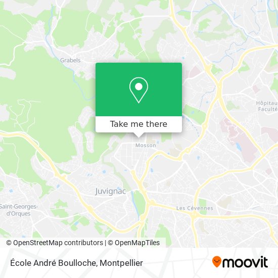 École André Boulloche map