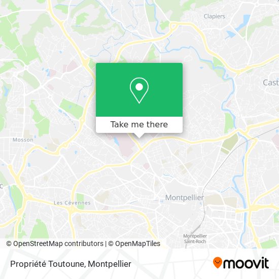 Propriété Toutoune map