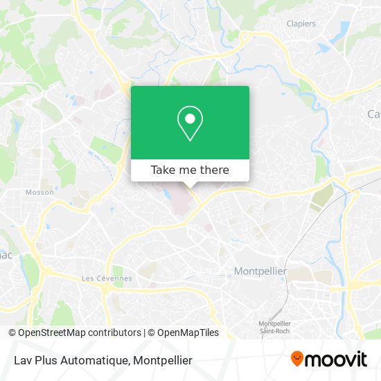 Lav Plus Automatique map