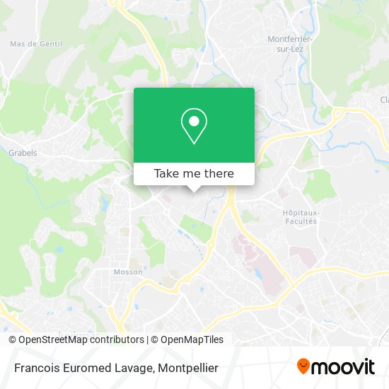 Francois Euromed Lavage map