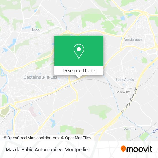 Mazda Rubis Automobiles map