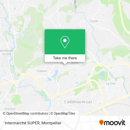Intermarché SUPER map